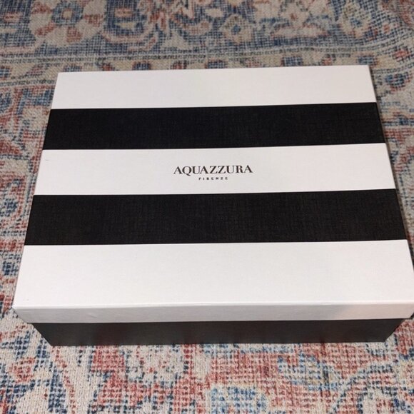 Aquazzura Wish Pump 105 In Nappa White - Picture 9 of 10